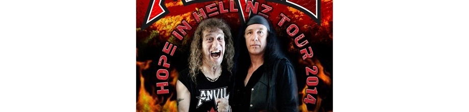 Anvil 'Hope In Hell' NZ Tour