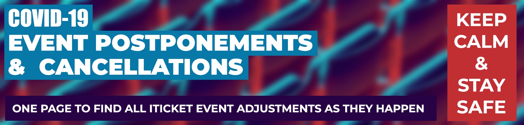 COVID-19 Event Cancellations