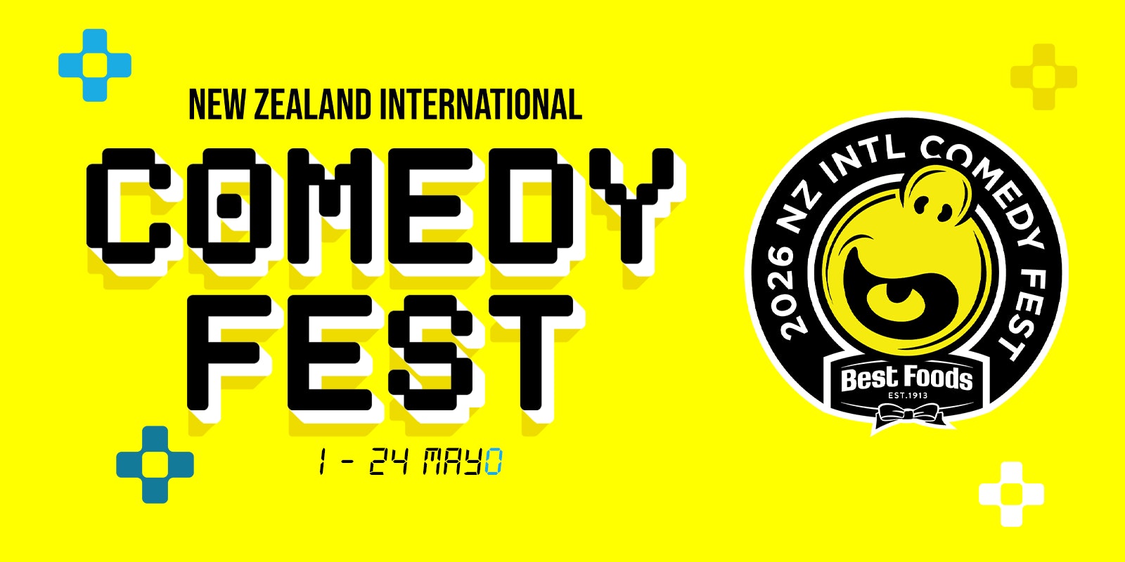 2026 NZ Intl. Comedy Festival with Best Foods Mayo
