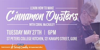 Cinnamon Oyster Workshop