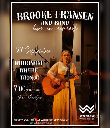 Brooke Fransen - Live in Concert