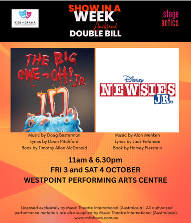 The Big One-Oh JR & Disney's Newsies JR