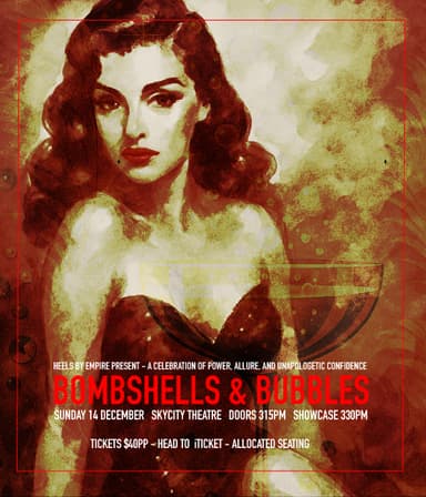 Bombshells & Bubbles Adult Showcase