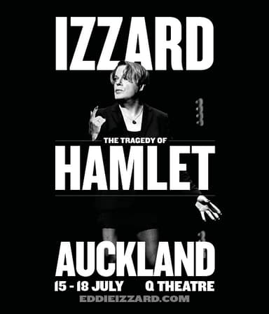 EDDIE IZZARD PERFORMS SHAKESPEARE’S HAMLET