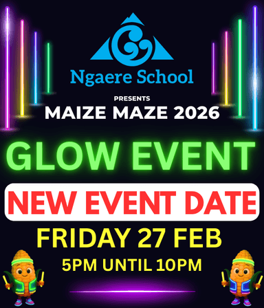 Ngaere School - Maize Maze - Glow Event