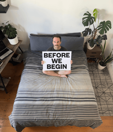 Before We Begin - Fundraiser Season