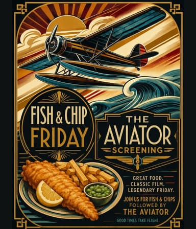 Winter Deco Fish & Chip Friday