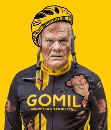 GOMIL: Grumpy Old Man in Lycra