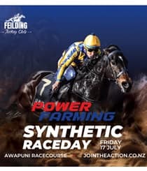 Feilding Jockey Club Suppliers and Contractors Synthetic Raceday