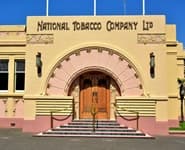 Logo for The National Distillery