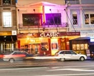 Logo for The Classic Comedy & Bar