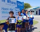 Logo for Te Wharau School Hall