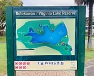 Logo for Rotokawau Virginia Lake Reserve