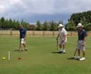 Logo for Heretaunga Croquet Club