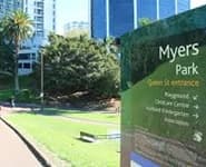 Logo for Myers Park