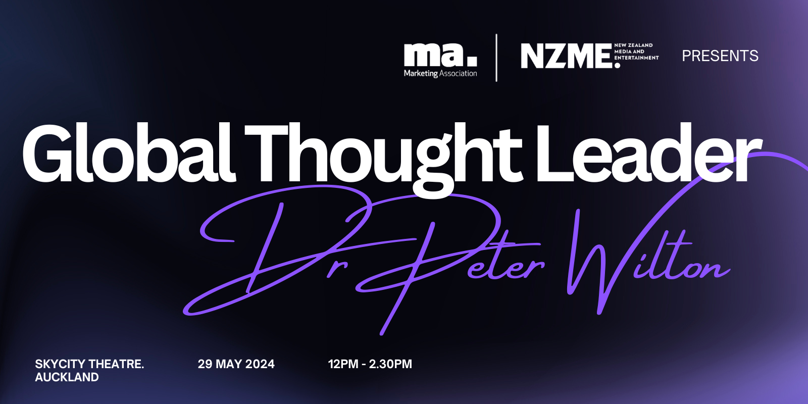 An Exclusive Audience with Global Thought Leader Dr Peter Wilton