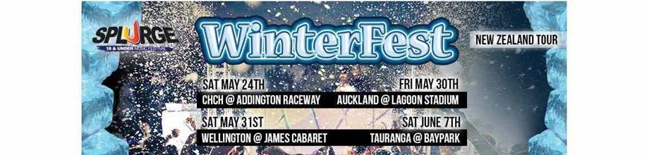 Splurge Winterfest New Zealand Tour