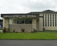 Logo for Paeroa War Memorial Hall