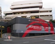 Logo for Dunedin City Library