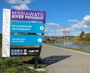Logo for Manawatu River Pathway