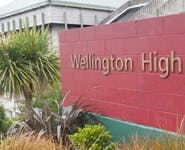 Logo for Wellington High School